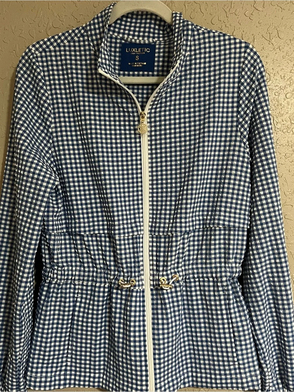 Lilly Pulitzer Luxletic Romilly Performance Jacket Size Small